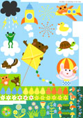Stickers (Sky/ Forest)